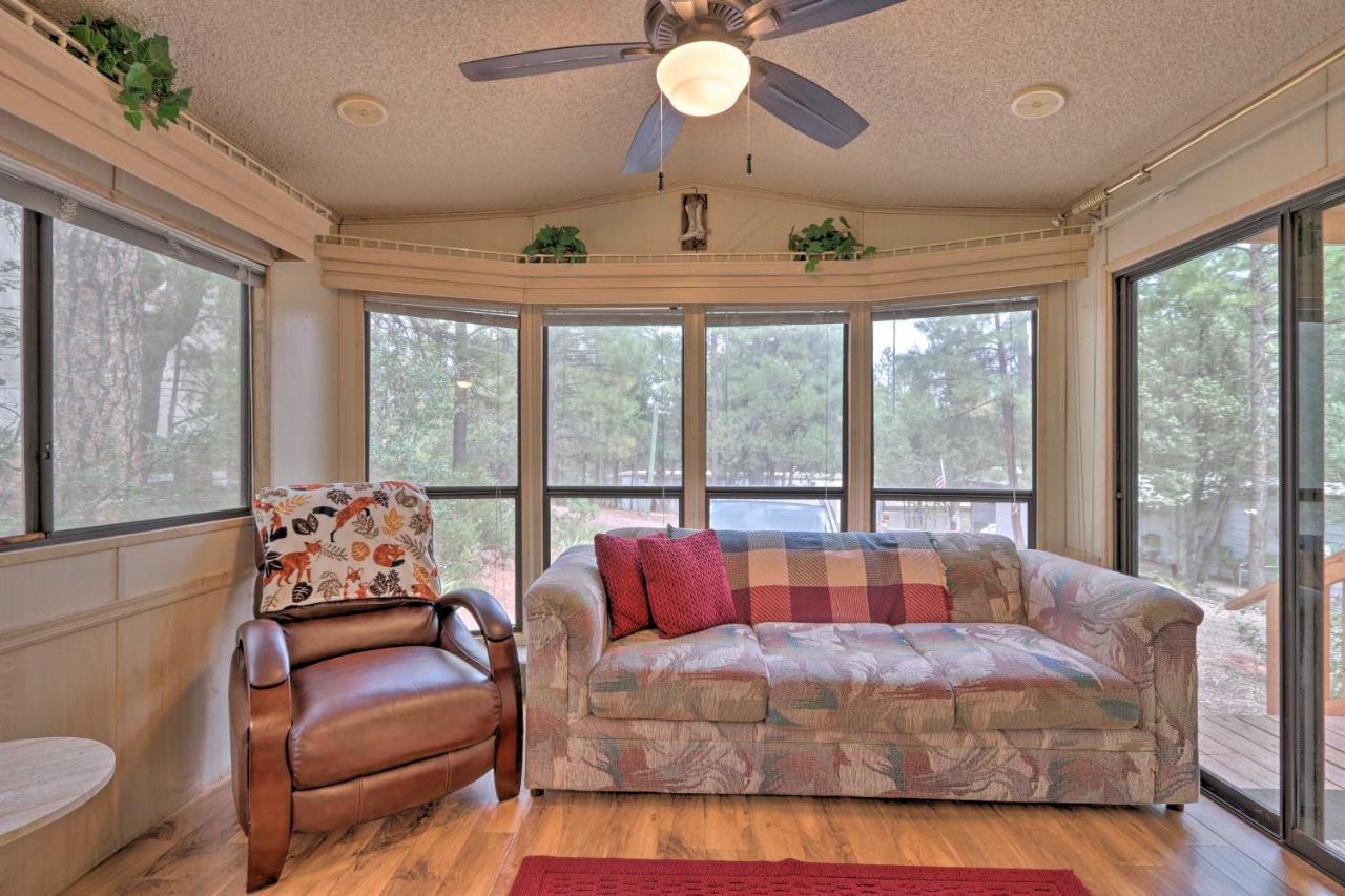 Show Low Home With Deck And Grill - 13 Mi To Hon-Dah! Extérieur photo